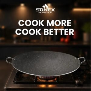 51cm Non Stick Heavy Gauged Mega Tawa/Griddle