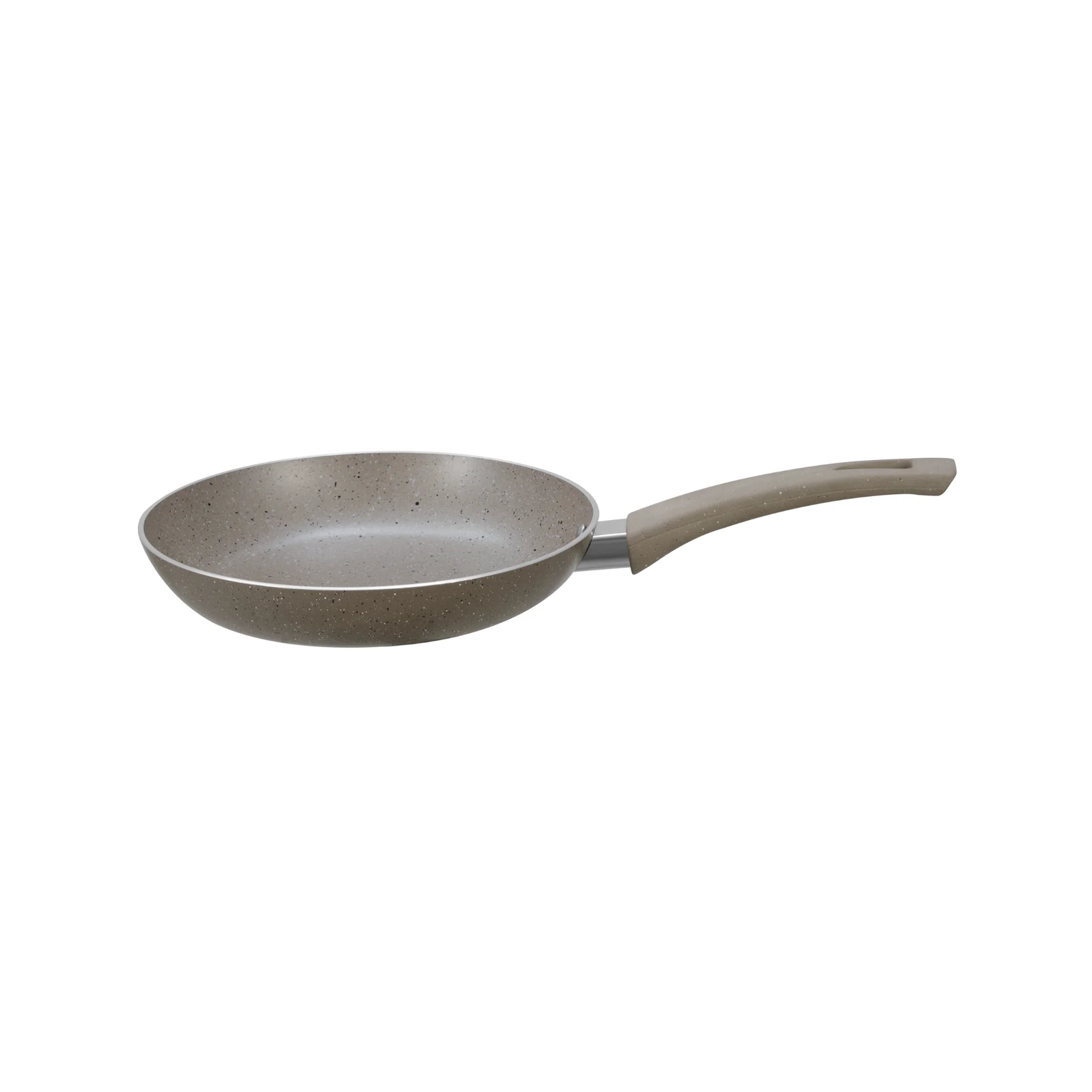 14cm Marble Min Super Non Stick Marble Coated Egg Fry Pan – Beige